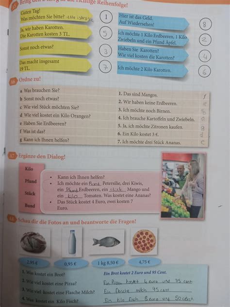 10 sınıf almanca çalışma kitabı cevapları sayfa 38